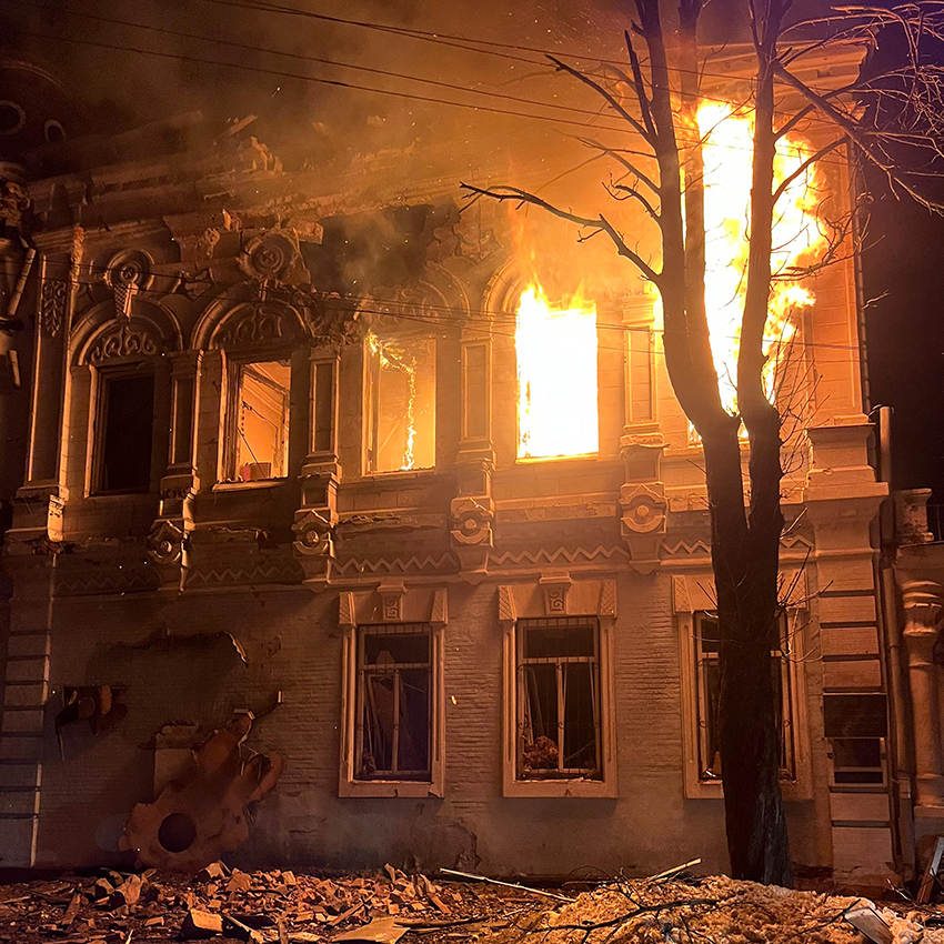 File:Library in Novhorod-Siverskyi after Russian attack, 2026-03-13 (02).jpg