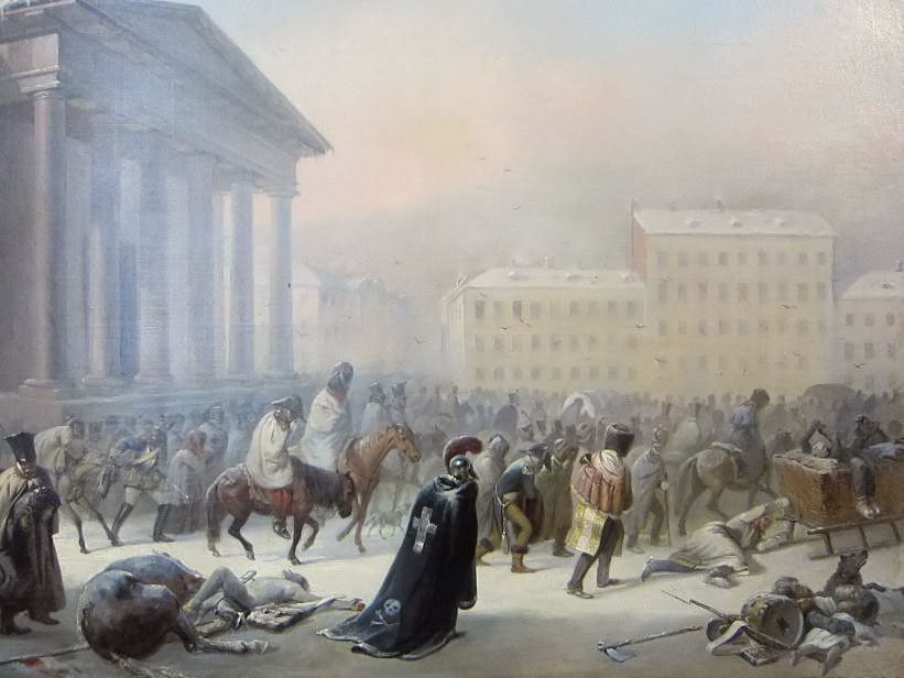 File:Vilnia, Rynak. Вільня, Рынак (V. Timm, 1812).jpg