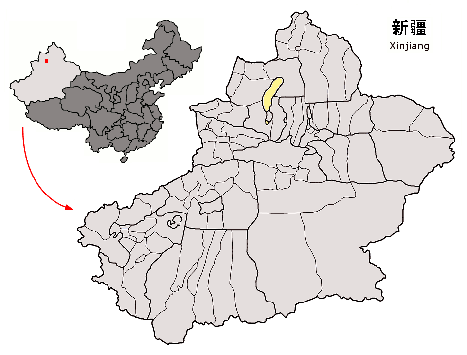 File:Location of Karamay Prefecture within Xinjiang (China).png