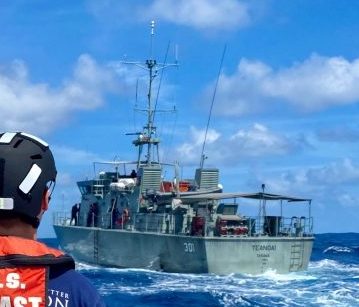 File:RKS Teanoai, during a joint exercise 2019-11-07.jpg