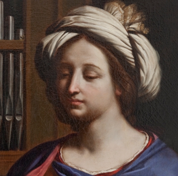 File:Santa Cecilia,olio su tela (1658) (cropped).JPG