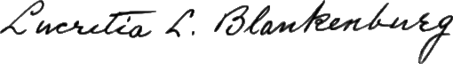 File:Signature of Lucretia Longshore Blankenburg (1845–1937).png