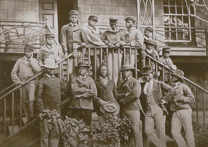 File:Zonnebloem College - Xhosa graduates - Cape Town Cape Colony 1860.jpg