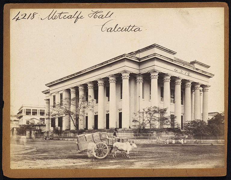 File:Metcalfe Hall, Calcutta by Francis Frith.jpg