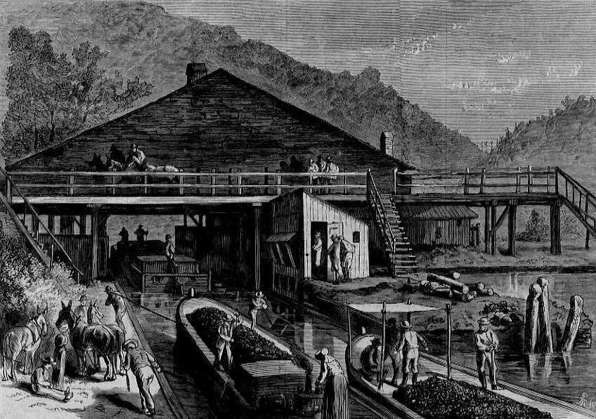 File:Weighing the Cargoes in the Weigh Lock on the Lehigh Canal.jpg