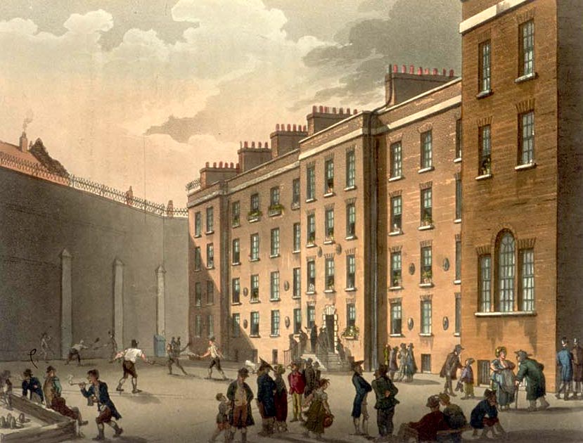 File:Microcosm of London Plate 036 - Fleet Prison edited.jpg
