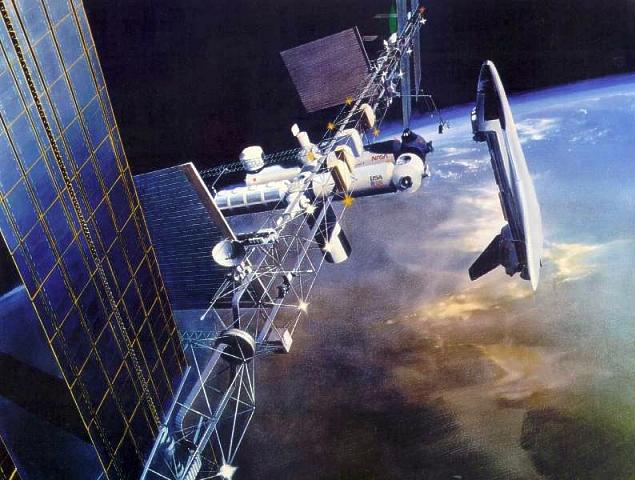 File:Space Station Freedom with Shuttle.jpg
