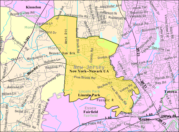 File:Census Bureau map of Lincoln Park, New Jersey.png