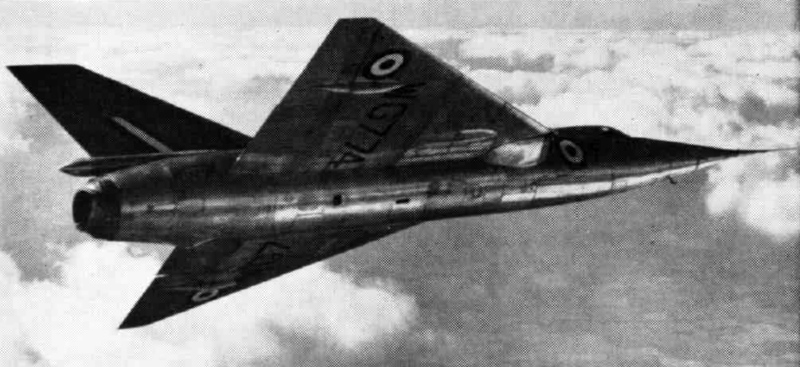 File:Fairey Delta 2 WG774 in flight c1956.jpg