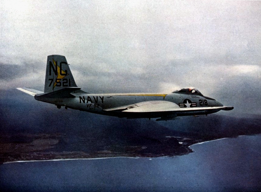 File:F2H-3 Banshee of VF-92 in flight c1959.jpg