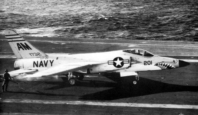 File:Grumman F11F-1 Tiger of VF-21 aboard USS Ranger (CVA-61), in 1957.jpg