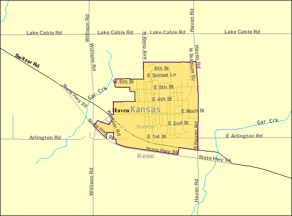 File:Detailed map of Haven, Kansas.png