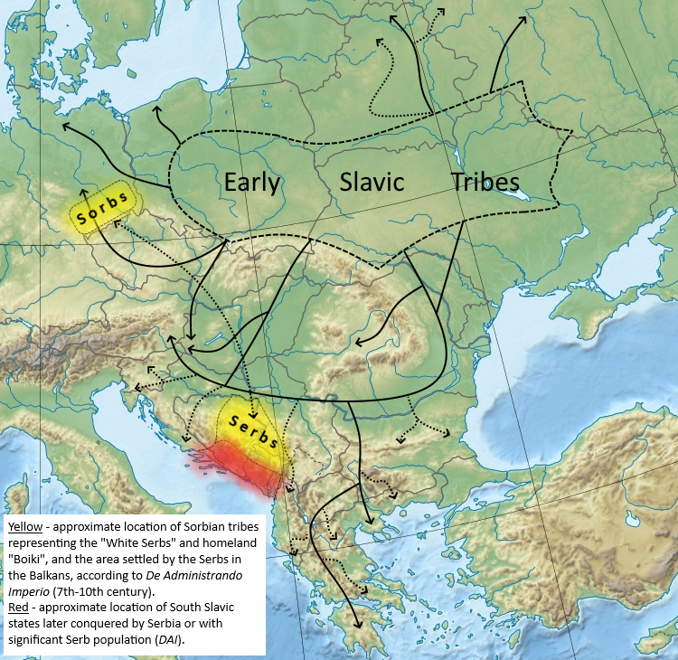 File:Early medieval migration of the Serbs.png