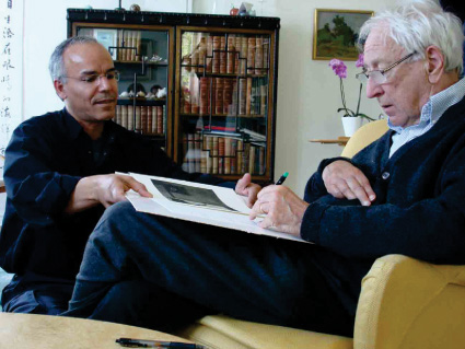 File:Tomas Transtromer and Modhir Ahmed.jpg