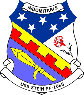File:USS Stein (FF-1065) insignia, in 1991.png