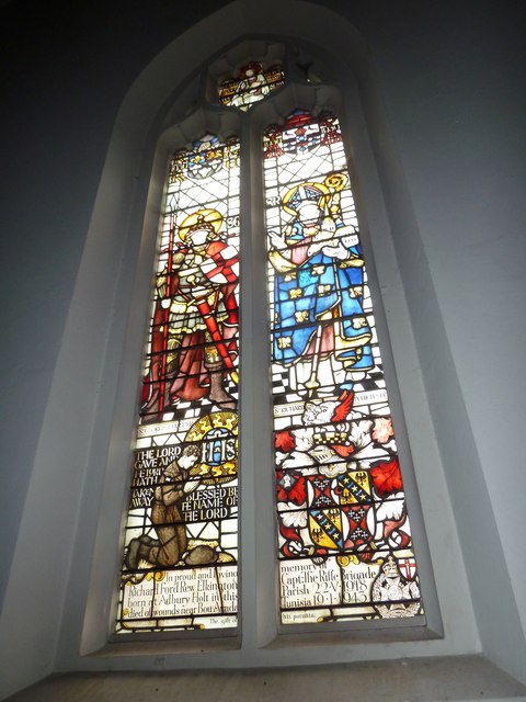 File:Church of the Ascension, Burghclere- stained glass window (k) (geograph 3336232).jpg