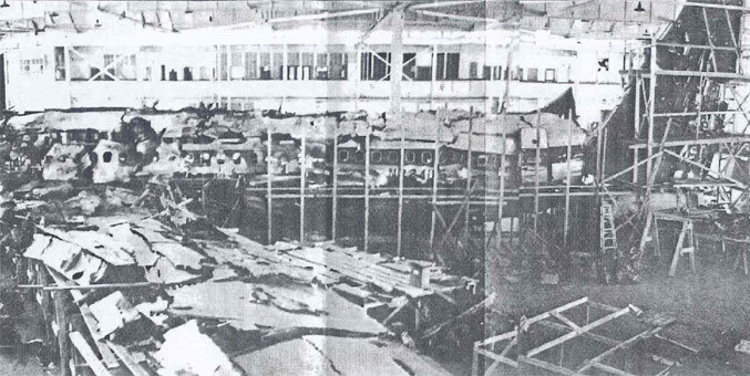 File:Northwest Airlines Flight 705 wreckage reconstruction (cropped).jpg