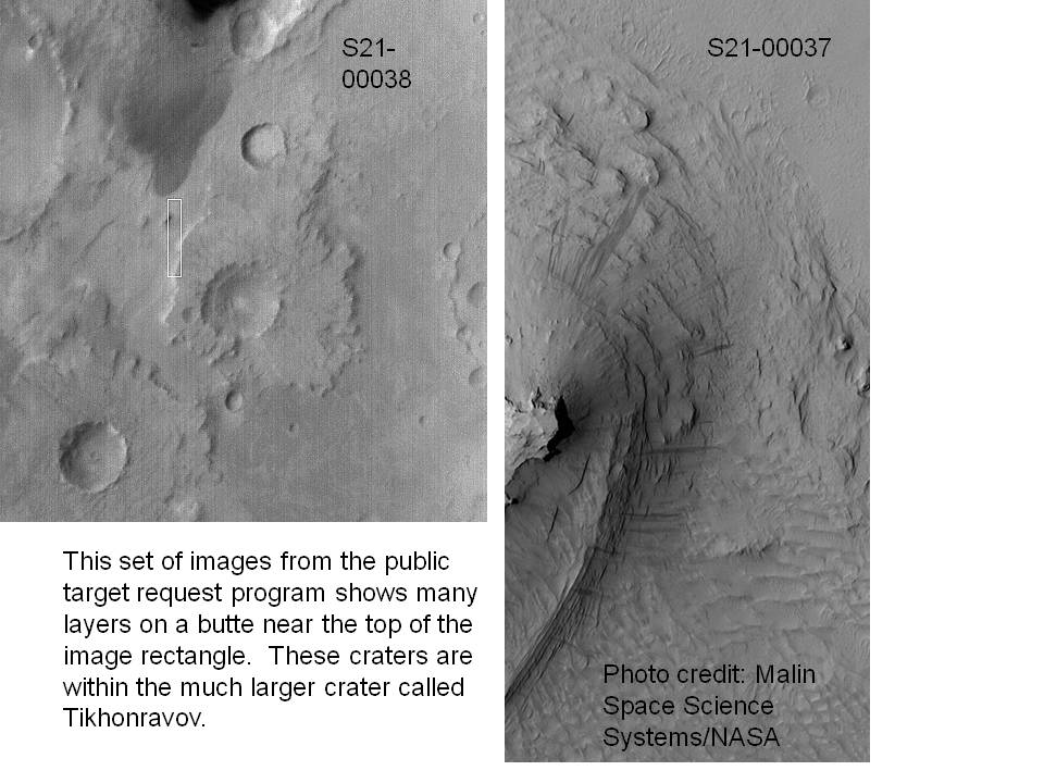 File:Layers in a crater in Arabia.JPG