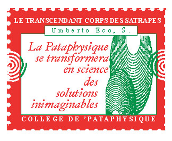 File:Umberto Eco timbre du Collège de 'Pataphysique.jpg