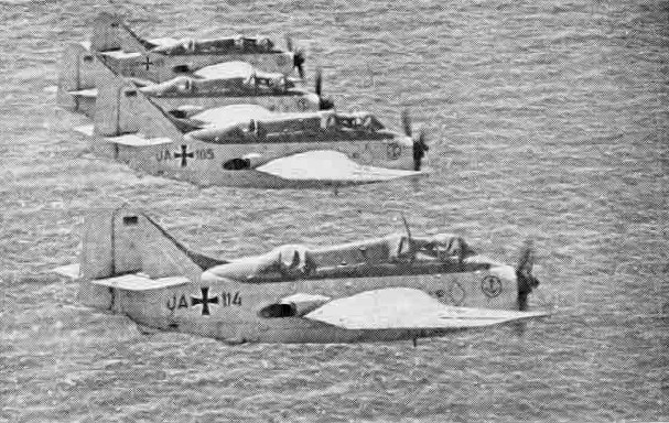 File:Fairey Gannet AS4 from the German Marineflieger in flight, circa 1960.jpg