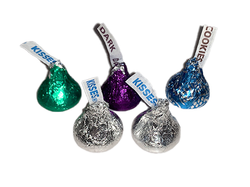 File:Hershey's KISSES Chocolate Flavors Written on Paper Plume.jpg