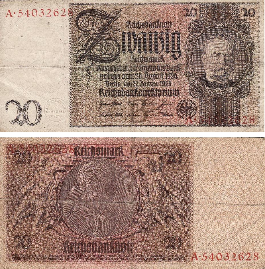 File:20 Reichsmark, Berlin 22. Januar 1929.JPG