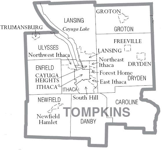 File:Tompkins County, New York Divisions.PNG