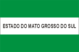 Unofficial flag used in Mato Grosso do Sul, 1977–1979.