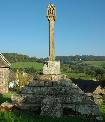 File:St Govans Llangovan Churchyard cross - cropped.jpg