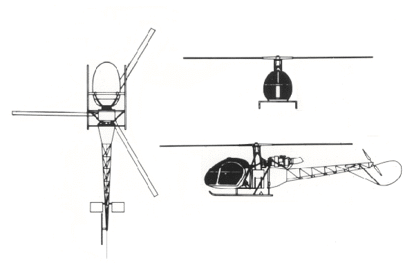 File:Aérospatiale Alouette II schema.png