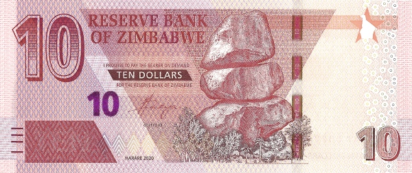 File:Reserve Bank of Zimbabwe 10 Dollars 2020 obseve.jpg