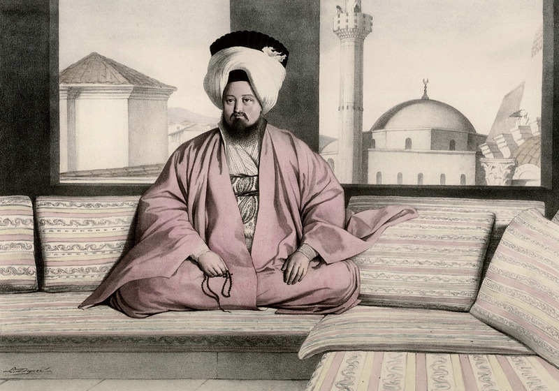 File:Mohammed Rushien Efendi, voivod of Athens, by Louis Dupré - 1827.jpg