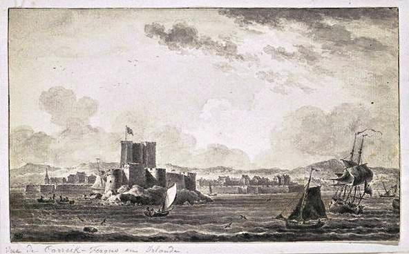 File:Vue de Carrickfergus en Irlande fin XVIIIeme siecle.jpg