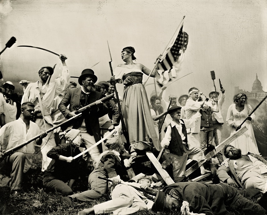 File:Liberty Trudges Through Injustice a Wet Plate Collodion Collaboration.jpg