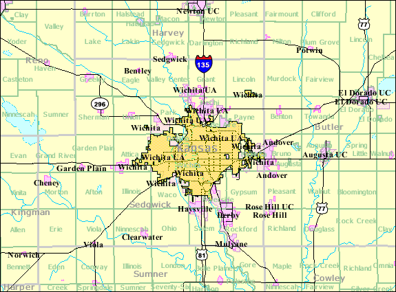 File:Detailed map of Wichita, Kansas.png