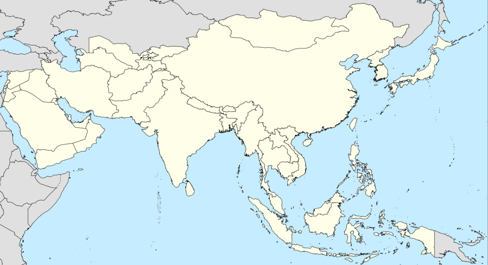 2002–03 AFC Champions League is located in AFC pre 2006
