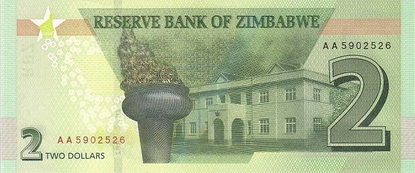 File:Reserve Bank of Zimbabwe 2 Dollars 2019 reverse.jpg