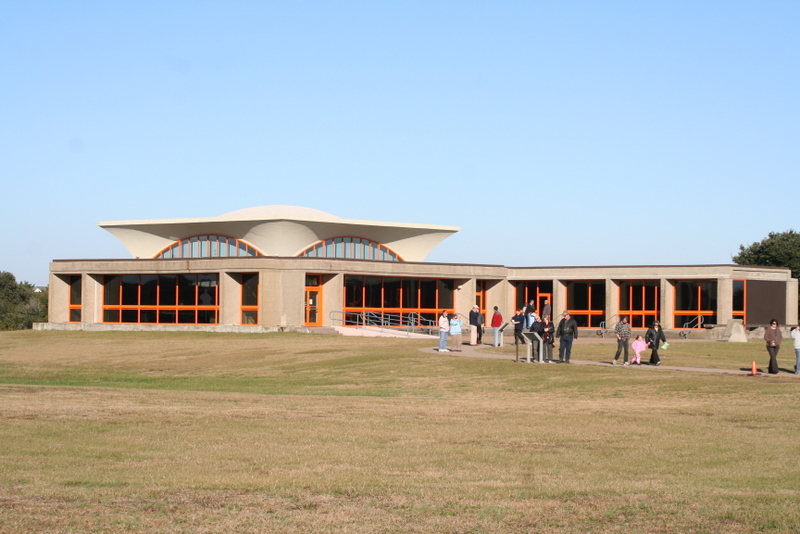 File:Wright Brothers Memorial visitors center.JPG