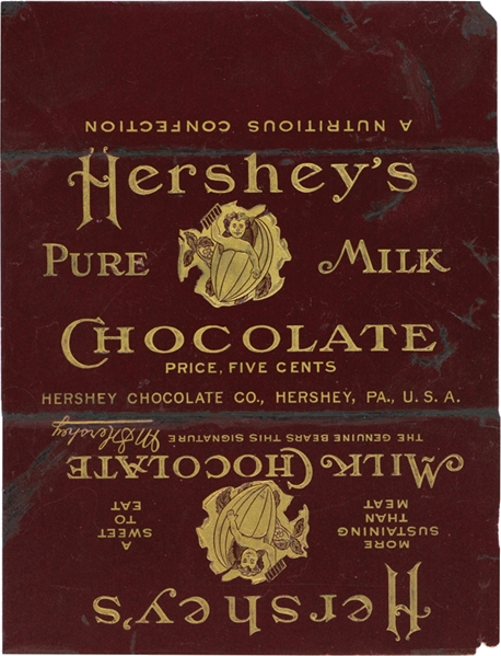File:Hershey's Milk Chocolate wrapper (1903-1906).png