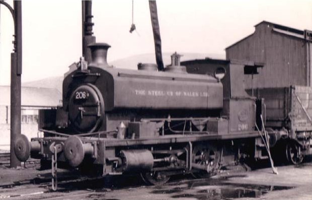 File:Andrew Barclay Steel Co of Wales No 206 in 1951.jpg