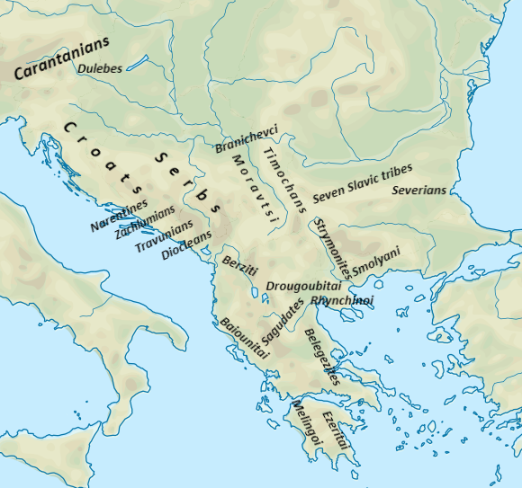 File:Early medieval South Slavic tribes.png