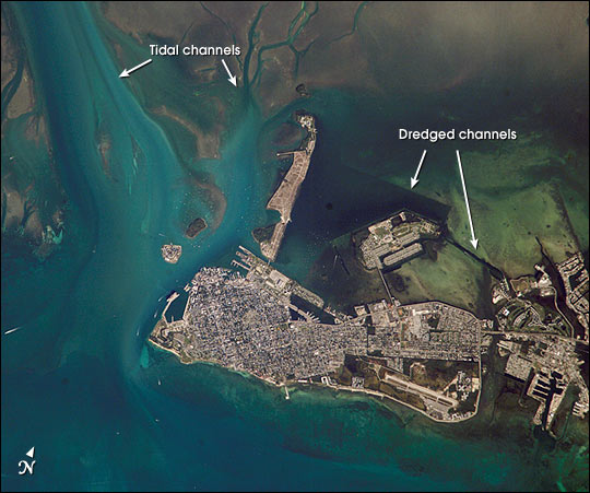 File:Key west from iss.jpg