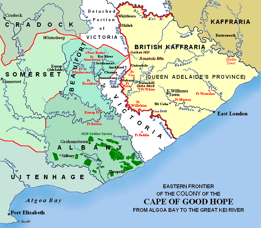 File:Eastern Frontier, Cape of Good Hope, ca 1835.png