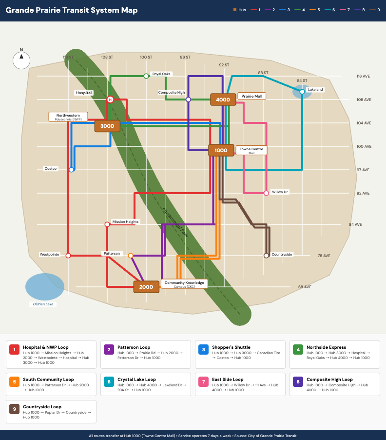 File:Grande Prairie Bus Network Map.png