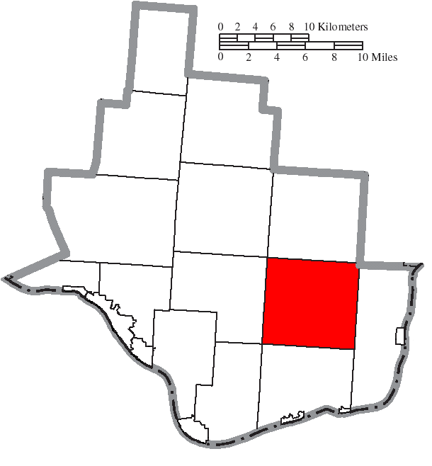 File:Map of Lawrence County Ohio Highlighting Windsor Township.png