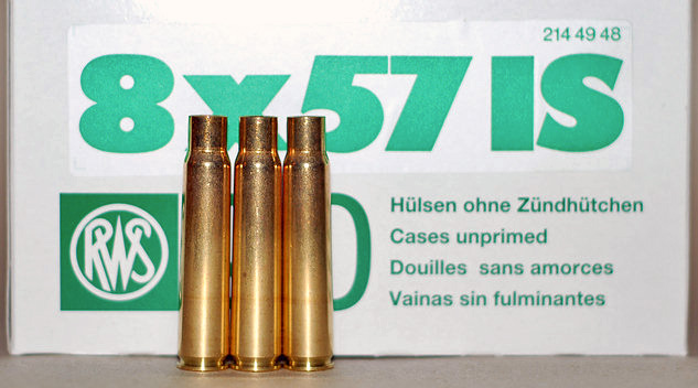 File:8x57mm IS RWS cartridge cases.jpg