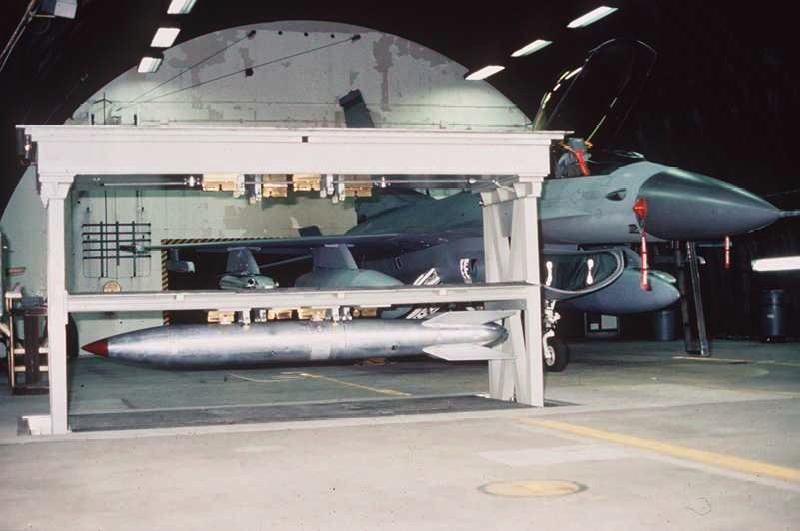 File:B61 in Weapons Storage and Security System.jpg