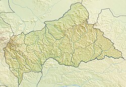 Bouar is located in Central African Republic