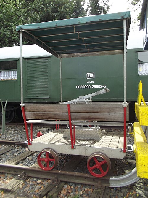 File:Draisine outdoor exhibition Metelen.jpg