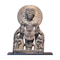 Sculpture of Vishnu from the Later Gupta period found in Benisagar in Singhbhum, Jharkhand